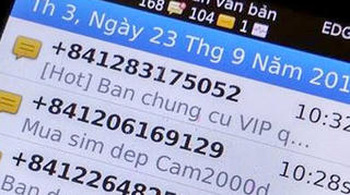 Tạm ngừng dịch vụ gần 1.000 thuê bao di động quảng cáo trái phép