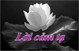 Lời cảm ơn của gia đình nguyên Tổng biên tập Lê Quang Cảnh