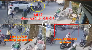 [VIDEO] Vụ cướp iPhone 12 Pro Max: Lái xe đuổi theo với tốc độ cao, ‘đâm thẳng’ tên cướp