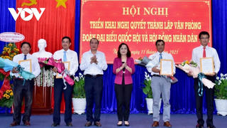 Bạc Liêu: Thành lập Văn phòng Đoàn ĐBQH và HĐND tỉnh