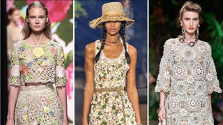 Xu hướng thời trang Hè 2021: Sự trở lại của những bộ đồ Crochet