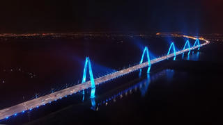 Hà Nội hiện đại hơn với hệ thống chiếu sáng cầu Nhật Tân