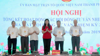 Mặt trận Hà Nội: Ra mắt Hội đồng tư vấn nhiệm kỳ 2019-2024