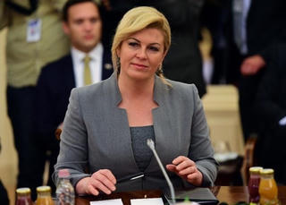 Tổng thống Croatia Kolinda Grabar-Kitarovic sẽ đến Sochi cổ vũ đội nhà