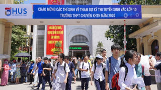 Trường THPT chuyên Khoa học tự nhiên tuyển 540 chỉ tiêu vào lớp 10
