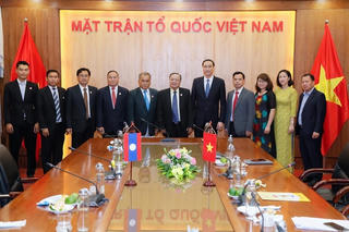 Tăng cường hợp tác giữa hai tổ chức Mặt trận Việt Nam - Lào