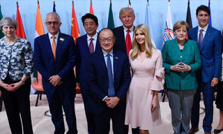 Con gái rượu của Tổng thống Trump gây tranh cãi sau thượng đỉnh G20