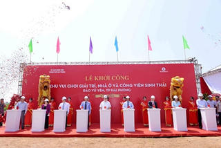 Vingroup khởi công dự án sinh thái tại đảo Vũ Yên - Hải Phòng
