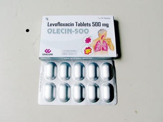 Đình chỉ lưu hành viên nén bao phim Olecin - 500