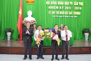 Ông Võ Thành Thống được bầu làm Chủ tịch UBND TP Cần Thơ