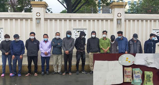 ‘Anh tài’ xứ Thanh tụ hội tại sới bạc gần trăm triệu đồng