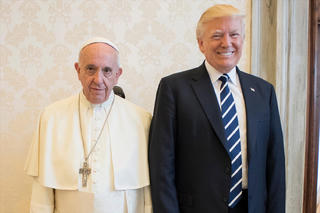 Tổng thống Donald Trump gặp gỡ Giáo hoàng Francis