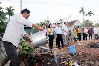 Hà Tĩnh: Giải bài toán xử lý rác thải, nước thải ở nông thôn