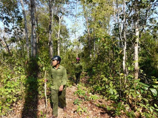 Giữ rừng ngày Tết ở Buôn Ja Wầm