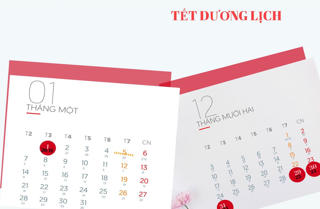 [Infographic] Lịch nghỉ các ngày lễ, tết năm 2019