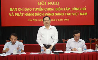 Tuyển chọn 71 công trình tiêu biểu vào Sách vàng  ‘Sáng tạo Việt Nam 2016’