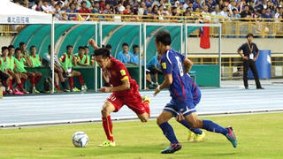 Việt Nam - Đài Loan: 2-1 - Nghẹt thở với chiến thắng đầu tiên