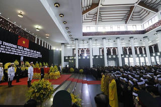 Lời cảm ơn của Ban Lễ tang Nhà nước và gia đình nguyên Tổng Bí thư Đỗ Mười