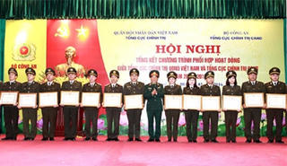 2 Tổng cục Chính trị: Tổng kết 2 năm phối hợp hoạt động