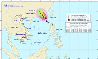 Bão số 8 đi vào đất liền Trung Quốc và suy yếu