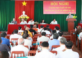 Vĩnh Long: Đại hội MTTQ huyện Vũng Liêm lần thứ X