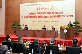 22/5, ngày bầu cử đại biểu Quốc hội khóa XIV
