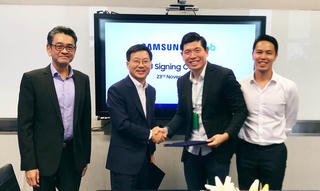 Samsung và Grab hợp tác phát triển ở khu vực Đông Nam Á
