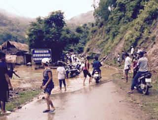 Thanh Hóa: Mưa lớn gây cô lập cục bộ một số huyện miền núi