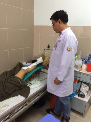 Bệnh viện tuyến dưới mổ ghép xương cho người bị tim bẩm sinh