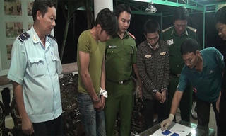 Cắn chiến sĩ biên phòng trong cơn phê ma túy
