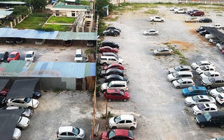 Quận Hoàng Mai, Hà Nội: Giải tỏa bãi xe không phép để xây trường học