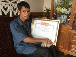 Trăn trở về một phần mộ liệt sĩ hy sinh ở Pò Hèn