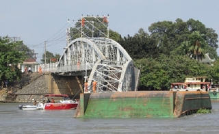 Gần 300 tỷ đồng xây cầu mới thay thế cầu Ghềnh