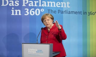 Đức truy tìm kẻ đặt đầu lợn trước văn phòng Thủ tướng