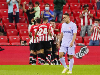 Barca chật vật cầm hòa Athletic Bilbao thời 'hậu Messi'