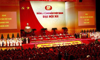 Thông cáo báo chí về ngày làm việc thứ năm Đại hội XII của Đảng