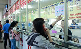 Nhiều lựa chọn mua vé xe Tết