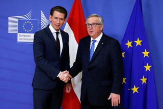 EU khẳng định không thành kiến với chính phủ liên minh cực hữu của Áo