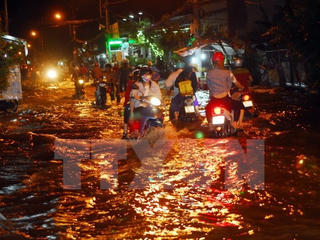 TP Hồ Chí Minh xây hồ điều tiết để giảm ngập do mưa