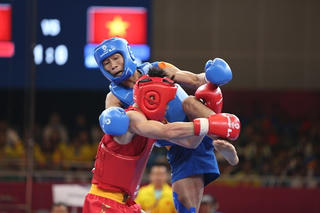 Bùi Trường Giang giành HCB Wushu