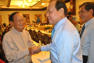 Bí thư Thành ủy TP.Hồ Chí Minh Lê Thanh Hải gặp mặt các thế hệ những người làm báo ở phía Nam