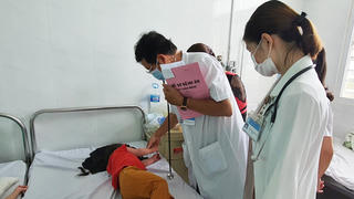 Bệnh tay chân miệng gia tăng