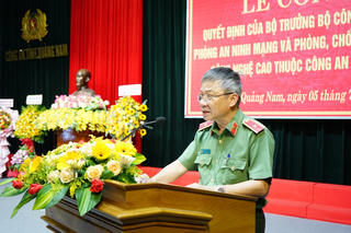 Lập Phòng An ninh mạng thuộc Công an tỉnh Quảng Nam
