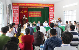 Hậu Giang: Cử tri phản ánh băn khoăn về đường giao thông xuống cấp