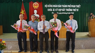 Phó Bí thư Thành ủy giữ chức Chủ tịch TP Phan Thiết