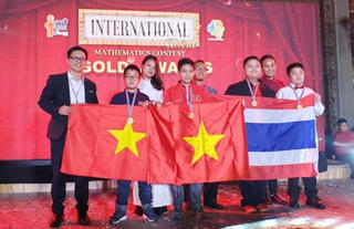 Đoàn học sinh Hà Nội giành 2 HCV  tại cuộc thi tài năng Toán học quốc tế 2019