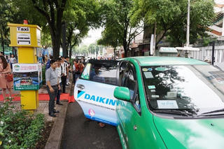 TP Hồ Chí Minh: Thí điểm các vị trí đón taxi tại khu vực trung tâm