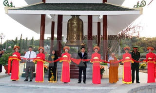 Khánh thành nhà tháp chuông Nghĩa trang liệt sỹ Tân Biên