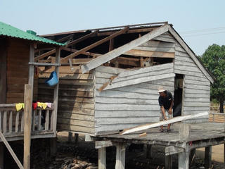 Gia Lai: 204 ngôi nhà bị tốc mái