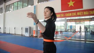 Những bóng hồng thép tuyển Karatedo Việt Nam tại SEA Games